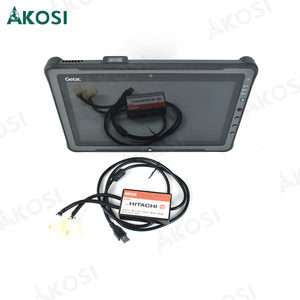 Getac F110 Tablet + MPDR Software 3,9 probador de herramienta de diagnóstico de alta resistencia para Hitachi 2017, 2, 1, 2, 3, 2, 3, 2, 3, 4, 4, 4, 4, 5, 2