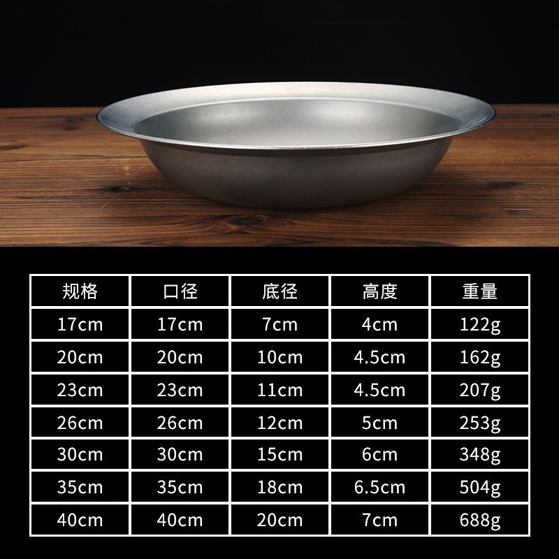 Straw hat basin (retro style)