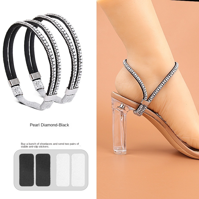 Joli diamant blanc noir perle