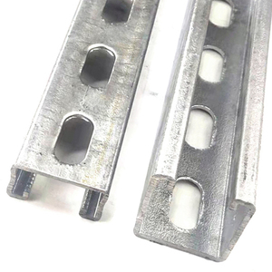 溶融亜鉛めっき鋼チャンネル41x41天井Cチャンネルソーラーサポートシステムカスタマイズ - Product Image 1