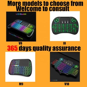 MRSVI High Quality V18 Backlight 2.4GHz Mini Wireless <strong>Keyboard</strong> Touch Pad air Fly Mouse Backlit <strong>Keyboard</strong> for <strong>Android</strong> Tv Box - Product Image 6