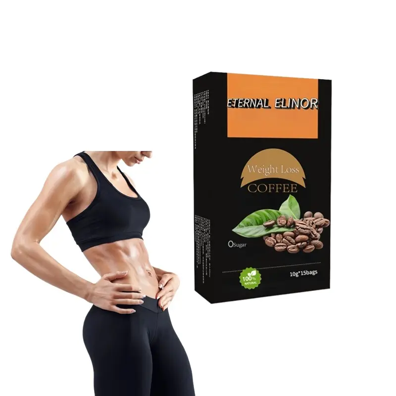 OEM Private Label Healthy Instant Coffee Organic Extract Instant energy Herbal Black Instant Coffee