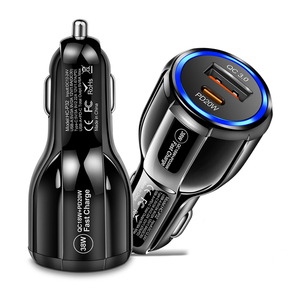 QC 18W PD18W ile 38W 1U 1C araba şarjı hızlı şarj tip-c için akıllı saat ve telefon elektrik elektronik ürün - Product Image 2