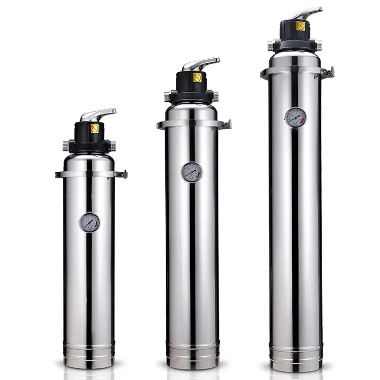 PVDF 8000 L/H UF water Filtration System with valve