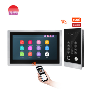 Einfache Installation der Gegensprechanlage mit Video aufzeichnung und Tastatur 1080P Kamera Türklingel - Product Image 1