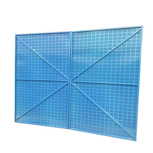 Оцинкованное ограждение с перфорированной пластиной и защитной сеткой - Product Image 1