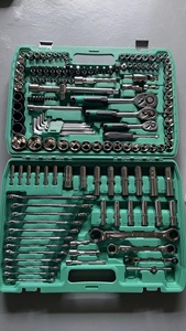 厂家价格151件1/2 1/4扳手套筒工具汽车机械手动工具套装 - Product Image 2