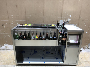 モジュールカクテルバーステーション変更可能なバーテンダーワークステーションカスタムイノベーションポータブルバー - Product Image 2