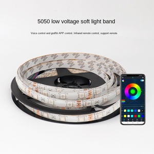 5M5050スマートLEDストリップLEDライトRGBフレキシブルランプテープリボンダイオードテープ電話付きAPPDC12Vアダプター - Product Image 4