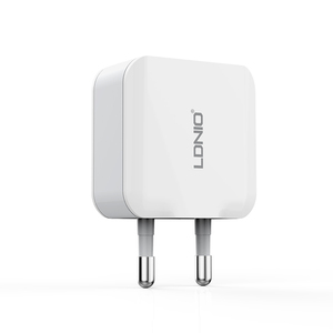 LDNIO A2201 Wall Home Travel Charger 5V <strong>2</strong>.4A <strong>Socket</strong> US EU Plug With Cable for Iphone Android Dual <strong>USB</strong> Ports Power <strong>Adapter</strong> - Product Image 2