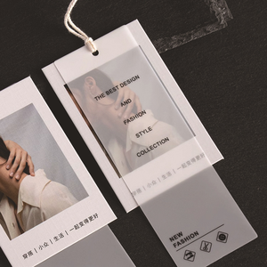 Best Quality Clothing Labels Custom Cotton Cloth for Clothing Custom <strong>Hang</strong> <strong>Tag</strong> <strong>String</strong> <strong>Loop</strong> Custom Labels for Clothing Brand