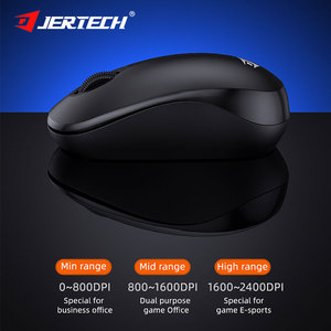 JERTECH JR5 personalizzato personalizzato Logo ergonomia batteria ricaricabile Mouse Computer ricevitore USB Mouse senza fili - Product Image 5