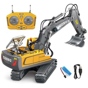 เครื่องขุดและวิศวกรรม RC 1/20เครื่องควบคุมวิทยุ11CH 2.4GHz โมเดลของเล่นสำหรับเด็ก - Product Image 1