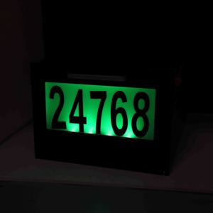 Bưu kiện hộp thả cho gói hộp Thư Kim Loại ngoài trời với bệ để bán bài gắn hộp thư - Product Image 3