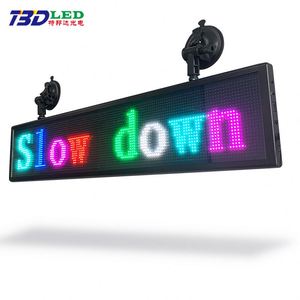 Herstellung Auto Bildschirm LED-Anzeige Heckscheibe Handy APP Control Auto DIY Interaktive Bildschirm Werbung Display - Product Image 6