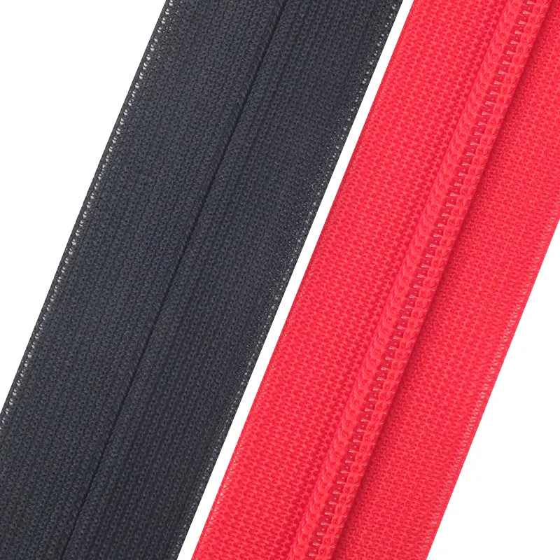 OCO Zipper Factory Reversible 3# Lace Tape Conceal Zipper Close-end Multi-color Nylon Invisible Zippers For Skirt Dress