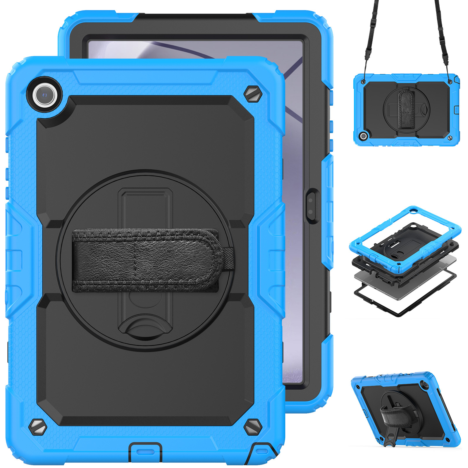 Bleu clair (PC + Silicone)