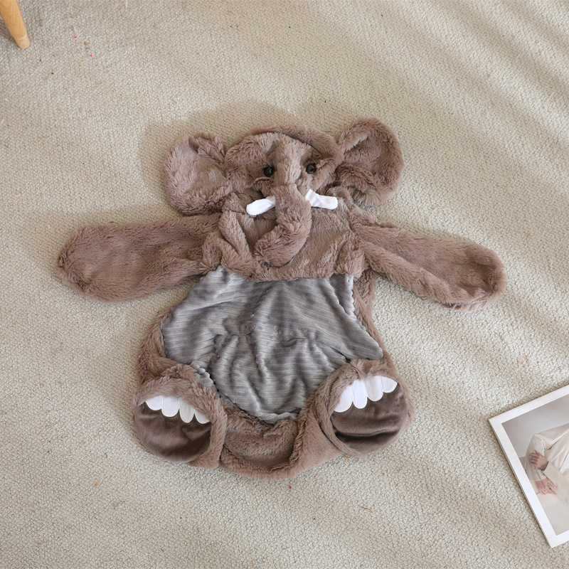Gray elephant skin shell