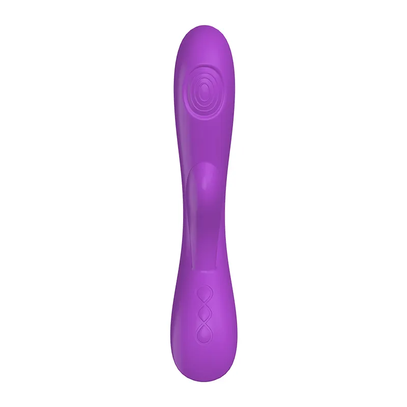Kovia Dual Heads Flexible Frau Sexspielzeug für Erwachsene Zungen förmiges vibrierendes Kondom