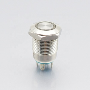 Interruptor de metal con botón LED iluminado de fábrica - Product Image 3