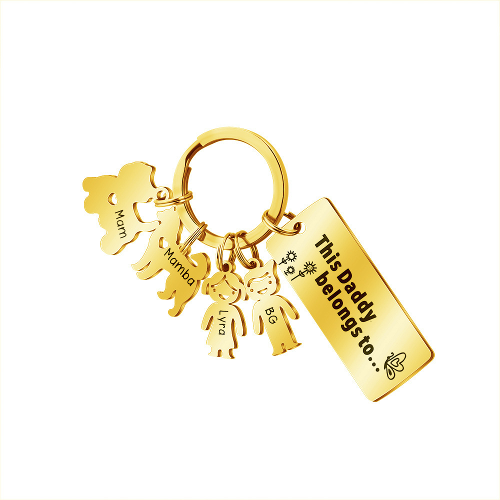 Doré (comprenant 1 animal de compagnie, 1 carte de lettrage et 1 poupée)