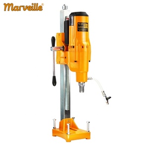 Ferramentas eléctricas profissionais Marveille MW-305 305MM 4350W construção diamante oco <span class=keywords><strong>Drill</strong></span> Rig com suporte giratório e brocas