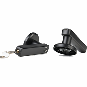 Parmak izi iç giriş akıllı elektrikli kapı kolu kilidi şifre anahtarsız akıllı kapı kolları kilitleri - Product Image 5