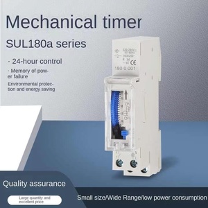 SUL180a 16a Timer meccanico 15 minuti 24 ore programmabile Din ferroviario Timer Time Switch relè - Product Image 2