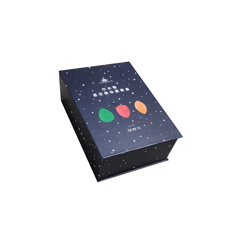 Offre Spéciale logo personnalisé poudre bouffée rigide carton cadeau magnétique boîte de luxe beauté oeuf boîte d'emballage papier maquillage éponge boîte
