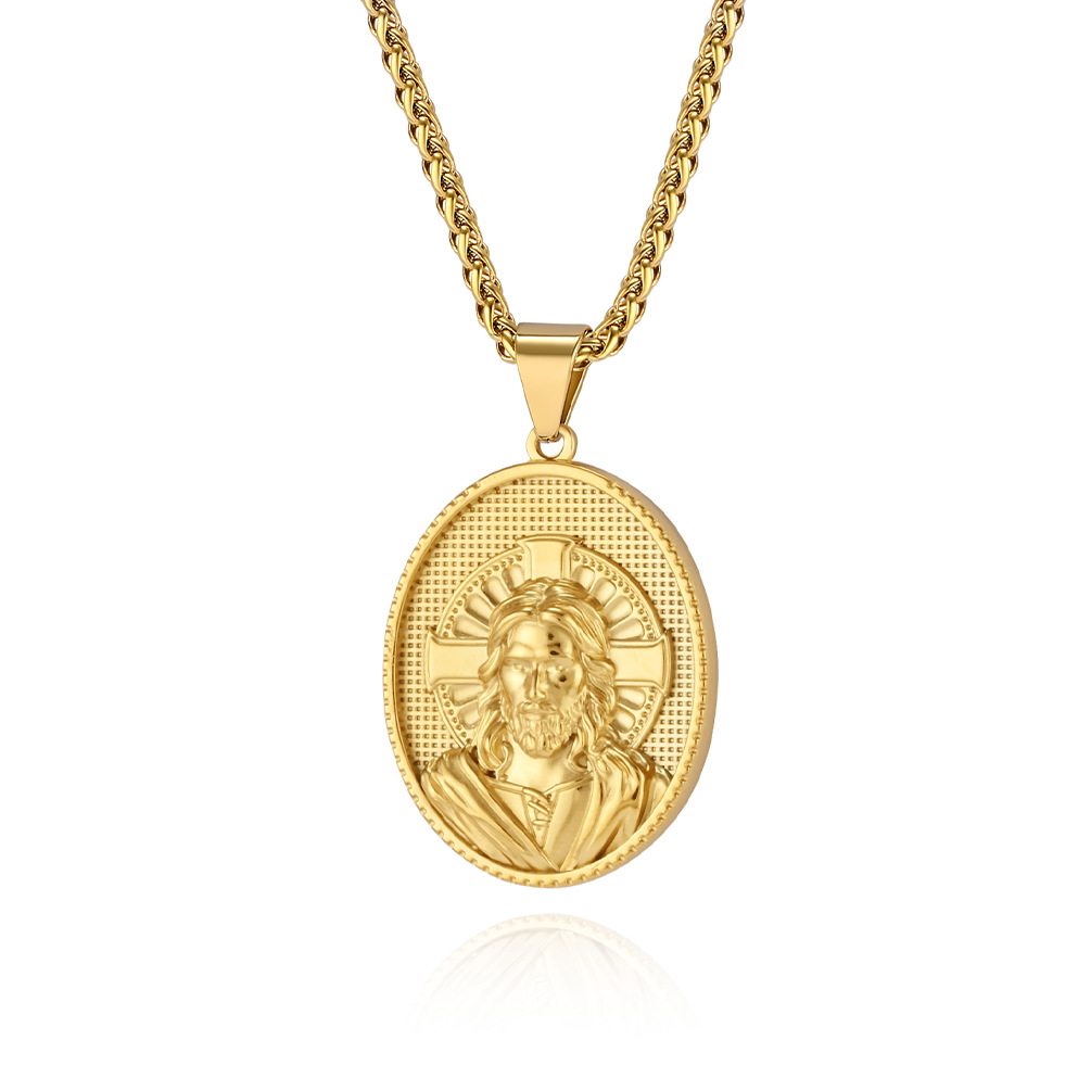 Pendentif simple doré style C
