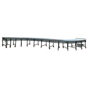Customized Rollers Heavy Duty Roller <strong>Conveyor</strong> 800mm Logistic Flexible Powered with Skate Wheels for Container <strong>Loading</strong> <strong>Unloading</strong> - Product Image 5