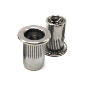 Somun perçin/perçin düz kafa metrik somun perçin dişli ekler nutert gömme başlı splied m5 m6 m8 perçin somun çin - Product Image 1