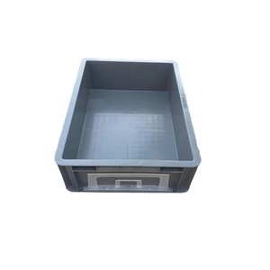 AOCHEN Custom Plastic Storage <strong>Box</strong> EU4622 Wear Drop Resistant Stackable Reinforced Thickened Version <strong>Euro</strong> Container for Warehouse - Product Image 1