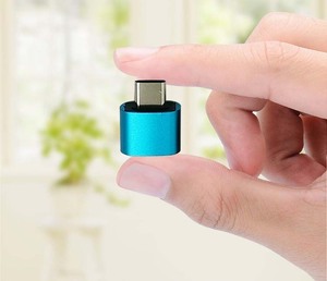 适用于Macbook Pro小米mi 10迷你USB适配器C型OTG电缆转换器的USB C型OTG适配器快速USB 2.0至C型适配器 - Product Image 3
