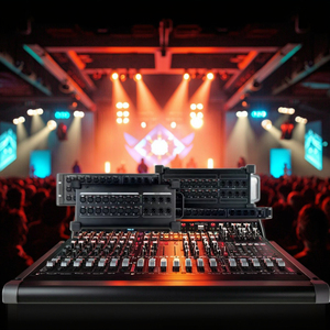 Allen Heath DX168 цифровая система микшера расширитель звуковой стойки сценический ящик с пассивными выходами и входами металлический корпус