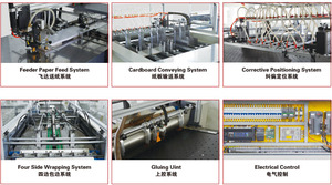 Tốc độ cao tự động cuốn sách cứng Bìa trường hợp Maker bìa cứng cuốn sách trường hợp máy làm - Product Image 5