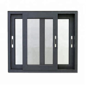 Ventanas correderas de doble cristal, ventanas de aluminio de un solo cristal, baratas - Product Image 4
