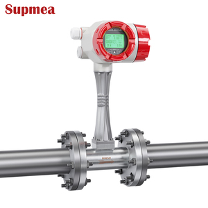 Düşük bakım dijital debimetre sıcak su sıvı gazlar buhar doğal gaz Vortex akış ölçer - Product Image 4