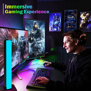 แถบไฟหลัง LED เปลี่ยนสีได้แถบไฟ LED ตามจังหวะดนตรีแถบไฟ LED RGB สำหรับตกแต่งจังหวะดนตรีแบบ USB