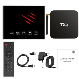 Tanix กล่องทีวีแอนดรอยด์ TX6,กล่องทีวีแอนดรอยด์9.0สำหรับ Android Tv Box H616 4GB RAM 32GB ROM 4K Media Player กล่องรับสัญญาณ Tx6 - Product Image 4