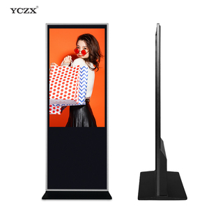 43 Inches <strong>Digital</strong> Interactive Touch Display Advertising Media Player Totem Vertical Led Signage Display Player Totem - Product Image 1