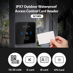 Customized Ethernet <strong>TCP</strong> <strong>IP</strong> Waterproof NFC Door Access Control QR Code <strong>Reader</strong> <strong>with</strong> Display