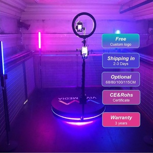 15 yıl fabrika ucuz kamera ile 360 fotoğraf kabini Infinity cam uçuş durumda 80 80cm 100cm 115cm 4 Personnes fiyat - Product Image 1