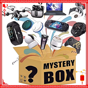 MysteryBox Electronicsサプライズ爆発スマートウォッチ4GラウンドOLEDディスプレイSIMスロットすべての特別な機会に59 TKギフト