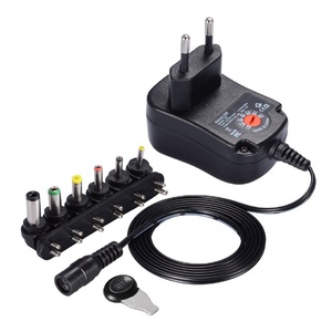 Adaptador Universal de voltaje múltiple, fuente de alimentación conmutada con 6 puntas, CA/CC, 3-12V, 12W - Product Image 4