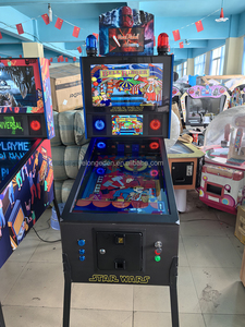 43 pulgadas 4K 4 pantallas Arcade electrónico máquina de juego que funciona con monedas para centro de juegos espacio virtual máquina de juego de pinball para la venta - Product Image 3