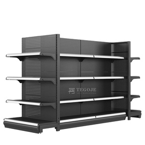 SM supermercato metallo di alta qualità di necessità quotidiane liquori per bevande espositore rack negozio di alimentari scaffale per negozi scaffali