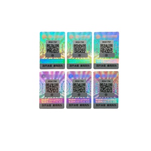 2021 пользовательская 3d Голограмма QR-код анти-подделка Защитная этикетка для аутентификации продукта - Product Image 6