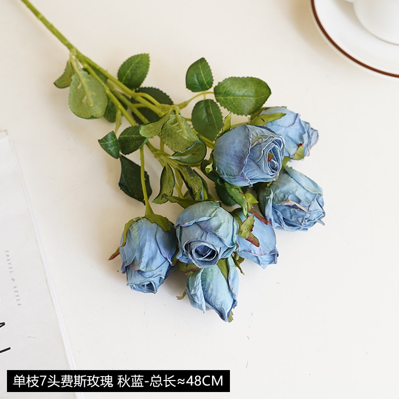 Autumn blue-single branch 7 firth rose