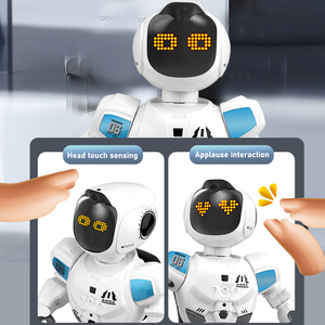 Toptan eğitim dokunmatik algılama Iinteractive elektrikli plastik akıllı büyük uzaktan kumanda robotlar oyuncak programlama için kız erkek - Product Image 3